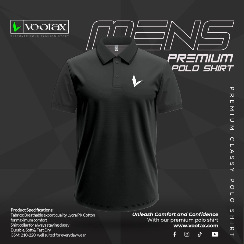 Vootax-Black-Color-Polo