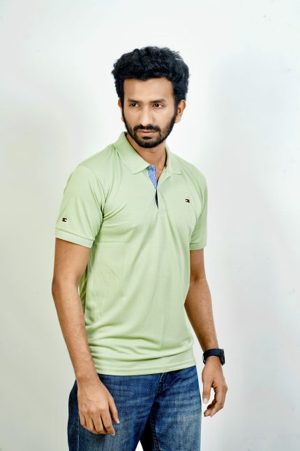 Tommy Green Polo Shirt Color