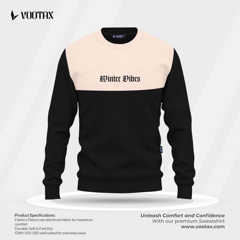 Vootax Cream Sweatshirt